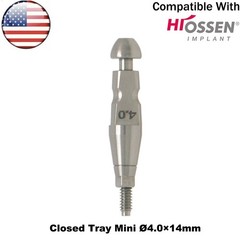 Dental Transfer Impression Coping Open Closed Tray lab Analog Fit Hiossen Osstem