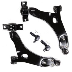 Front Suspension Kit 4pcs Lower Control Arm Outer Tie Rod End 2000-2004