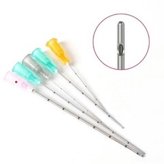 NEW 50PCS Disposable Micro Cannula Blunt Tip Needles 22G 23G 25G 38-70mm