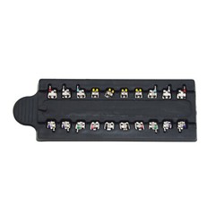 Dental Orthodontic Metal Self-ligating Ceramic Clear Crystal Brackets Braces ALL