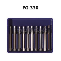 SANDENT Dental Round Tungsten Steel Carbide Burs FG for High Speed Handpiece TO