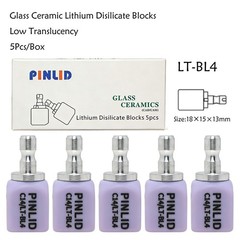 US C14 Emax Dental Glass Ceramic LT Lithium Dislicate CAD/CAM Cerec Blocks 5PCS