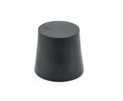 #6 Solid Rubber Stopper No Hole Lab Flask Bottle Tube Tapered Plug Seal Cap