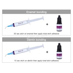10X Dental Etching Gel 37% Acid Etchant Gel 5ml/syringe Enamel&Dentin