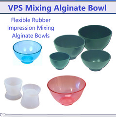 Dental Flexible Impression Bowls Mixing Silicone Bowl X/Small/Medium/Large