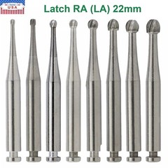 5-100 8 Types Dental Round Carbide Bur for Slow Speed Latch Type RA 1# – 8# Burs