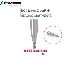 Fit Straumann ITI BL/BLT Healing Caps RC/NC, 3.6-6.5mm, Titanium, Closure Screws