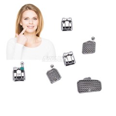 AZDENT Dental Orthodontic Elastic Niti Arch Wires Round /Metal Brackets Braces