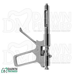 Dental Tralig Anesthetic Syringe Gun Intraligamental 2.2cc Injection German Gr
