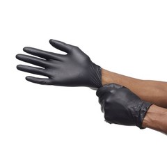 MICROFLEX MidKnight Nitrile Exam Glove Standard Cuff Length X-LARGE 100 per Box