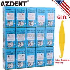 5Pack Dental Ortho Elastics Latex Braces Rubber Bands /Forward Pull Headgear
