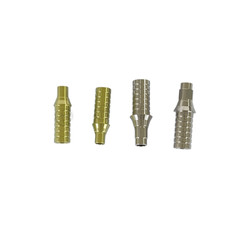 5 pcs Titanium Temporary straight abutment fit to Straumann ITI RC NC Bone level