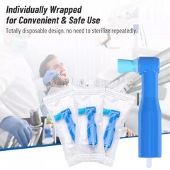 Dental Prophy Angles Firm Cup, Disposable & Latex Free (1 Box of 100)