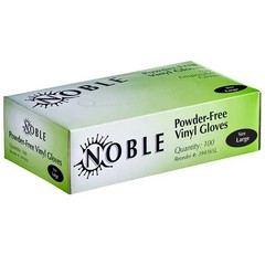 10 Boxes/1000 Pcs Vinyl Disposable Gloves Food Deli Grade Powder Free LARGE