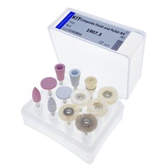 12 Pcs Dental Composite Finishing and Polishing Kit RA For Low Speed Handpiece