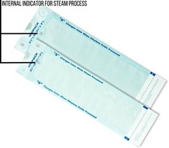 3 x 200pcs/Box Dental Medical Tattoo Sterilization Pouches Self Sealing 3.5″x10″
