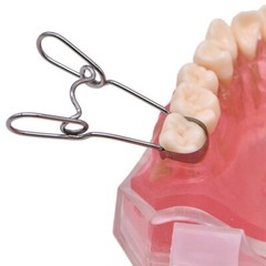 1Box/36PCS Dental Saddle Contoured Metal Matrices Matrix with Springclip USA