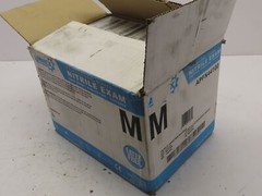 Ammex APFN46100 Exam Blue Nitrile Gloves Sz Large (Case of 1000) 10 boxes of 100