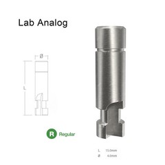 Dental DIO UFII Regular Straight Healing Abutment Impression Coping Zest locator