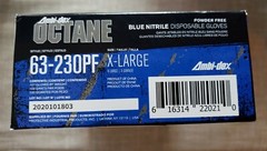 PIP Ambi-dex Octane Nitrile Powder Free Glove – 63-230PF – 100 per Box Sz. XL
