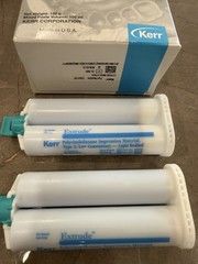 Kerr Extrude Wash Type 3 Light Body PVS 1 New pack +2 Extra Cartridges