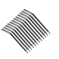 Metal Dental Air Water Syringe 3 Way Autoclavable Nozzles (Bag of 10) Reusable