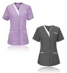 Nurse Uniform Tunic Dentist Therapist Maid Nursing Healthcare Hospitality Carers
