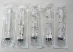 5 PCS 20ML Plastic Disposable Syringe – Numedico Luer Lock 20cc Syringes
