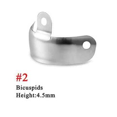 50Pcs Dental Matrix Bands With Hole Sectional Matrix Ring Fit Palodent V3 System