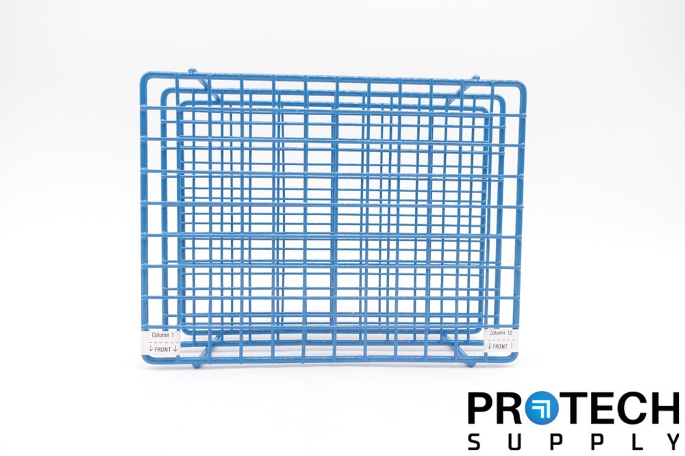 Blue Test Tube Rack 8″x6″ NEW