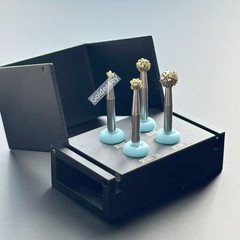 Dental Degranulation Burs Kit Osseous Debridement Soft Tissue Removal Diamond US