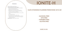 Ionite-H 0.63% Stannous Fluoride Antimicrobial Rinse x 300ml-Mouthwah-2 Flavors