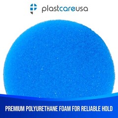 100 2.5″ Premium Endodontic Foam Round Blue Sponge Cushions Dental Endo Files