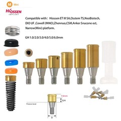 US Overdenture Locator Abutment Fits Hiossen/Nobel/Adin/Zimmer TSV/MIS Platform