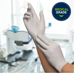 2 Boxes of 170, Halyard Sterling Nitrile Powder Free Exam Gloves, Extra Large.