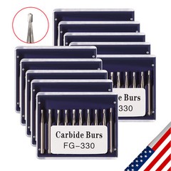 FG330 Carbide Burs Friction Grip Made in China (100-10) Burs