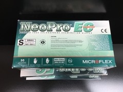 Microflex NeoPro Small Exam Gloves NEC-288-S Power Free Lot 3 PKS