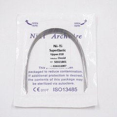 10 Pcs Dental Orthodontic Super Elastic Niti Arch Wire Round 012-020 Upper Lower