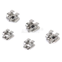10X Dental Orthodontics Metal Bracket Braces Standard MBT Slot022 Hooks 345
