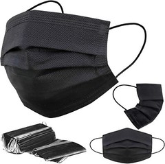 50/100/200 Pack Disposable Face Mask Ear loop Non Surgical Mouth Cover Masks