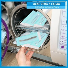 200Bags Sterilization Pouches Dental Medical Self Seal Pouch Bag 3.5″ x 10″