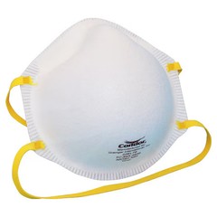Condor 22El79 N95 Disposable Respirator, Universal, White, 20Pk