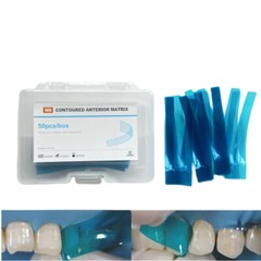 Dental Anterior Twin Matrices Cervical Matrix Blue Strip M8 Restoration Matrices