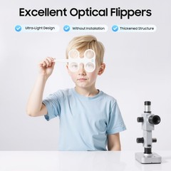4PCS Optical Optometry Flip Trial Lens Flipper Handle Kit For Confirmation Test