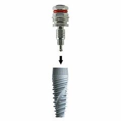 1pcs Premium Fixture Conical Connection Nobel Active Compatible RP Ø5.0-4.3