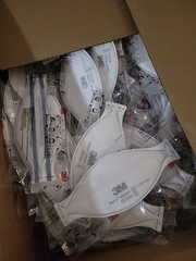 100 Pack! 3M Aura 9205+ N95 NIOSH Approved Particulate Respirator Face Mask