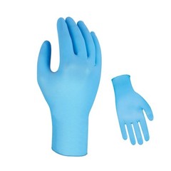 Blue Disposable Nitrile Examination Gloves Powder & Latex Free 3.5mil Size M-2XL