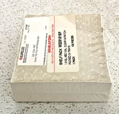 NEW Lot of 9 Wheaton W225151 1.8mL Screw Cap Clear Lab Vials 100pcs/Box 15D