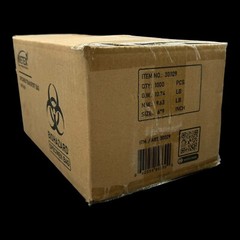 BIOHAZARD BAGS – 1000/Case – 6×9 ECONO-ZIP SPECIMEN TRANSPORT – CLEAR