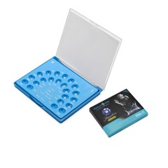20pcs Orthodontic Monocrystalline Sapphire Orthodontic Bracket MBT/ROTH 0.22 345